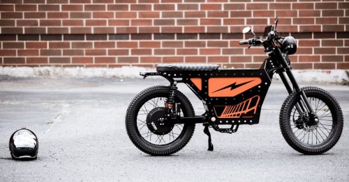 Huck Cycles Overland is a US-made Mad Max-style electric moped proving popular in big cities