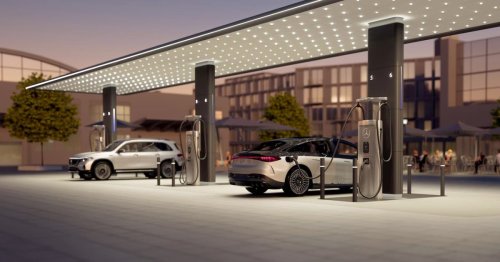 Mercedes teams up with the ‘largest convenience store’ operator for EV charging