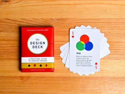 The Design Deck teaches graphic design as you play cards