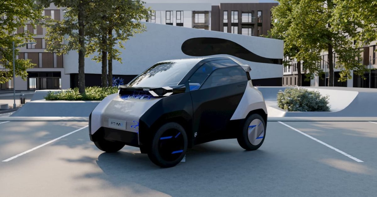 Toyota's new FT-Me is much more than a micro EV, it even has a solar roof