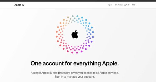 Apple overhauls Apple ID website with all-new design