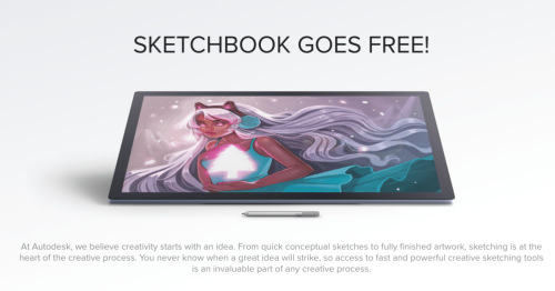 Full version of AutoDesk’s SketchBook app for iOS, Mac, Android & Windows is now FREE