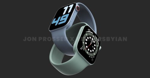 [Update: Renders] Rumor: Apple Watch Series 7 will feature flat-edged design, new green color option