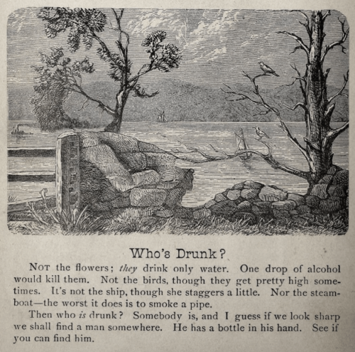 "Who's Drunk" is a cautionary illusion from 1897