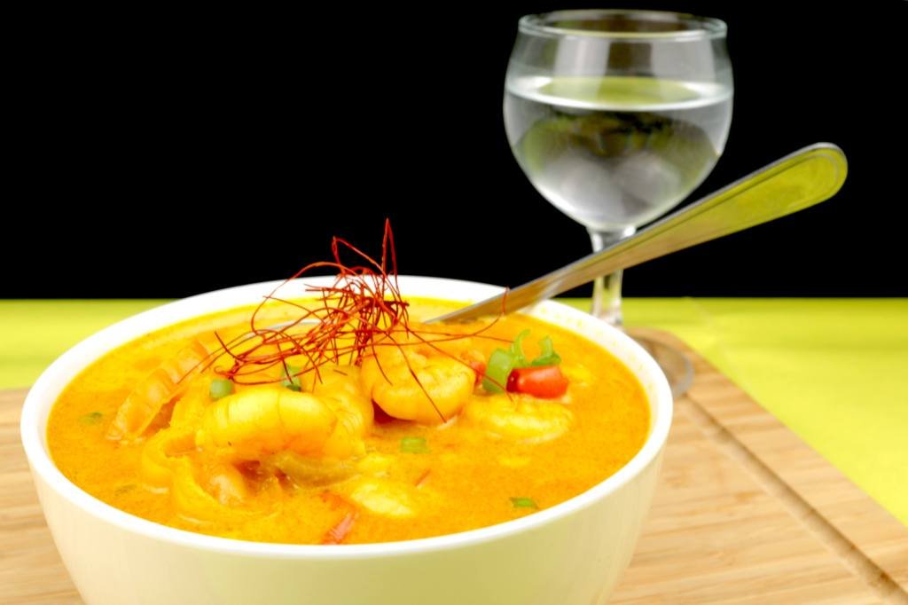 Thai Curry Garnelen Suppe