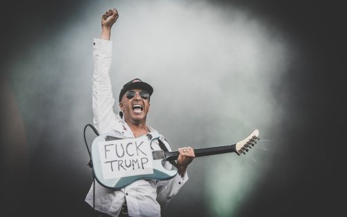 Thirsty to sit down with Tom Morello, Republicans are outraged he refuses to sit with Nazis