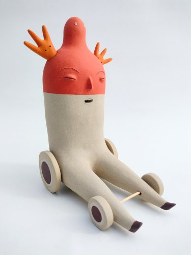 Charming and Irreverent Ceramic Figures by Luciano Polverigiani
