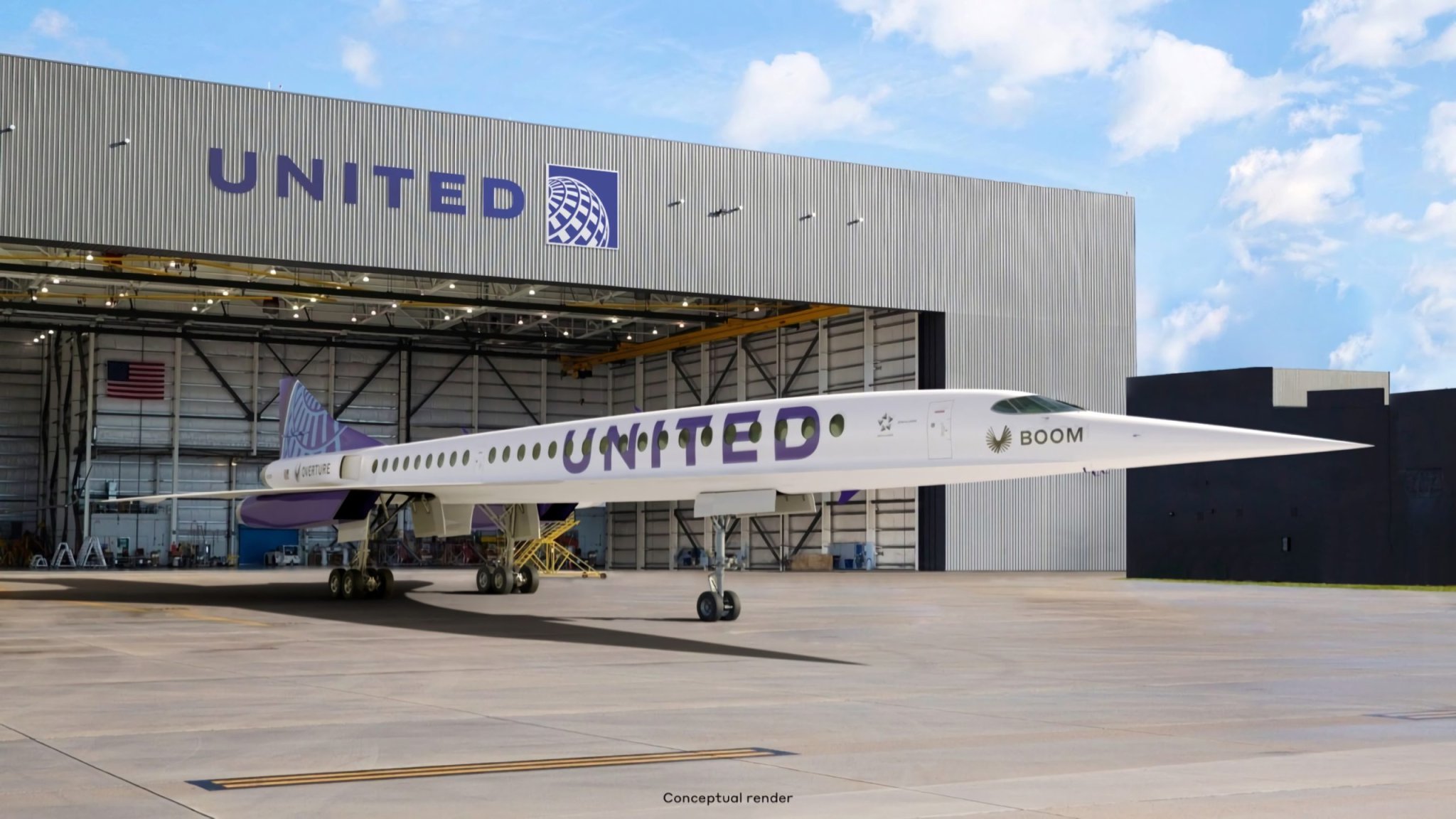 United Airlines comprará 15 aviones Overture de Boom Supersonic, el sucesor del Concorde