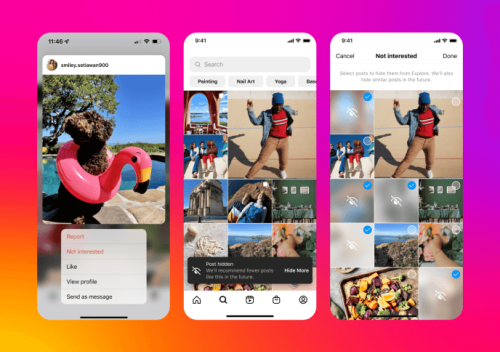 Relevantere Instagram Content-Empfehlungen: Wörter, Hashtags & Emojis blockieren