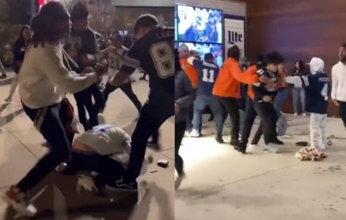 Cowboys fans turned on each other, got in some wild brawls after losing