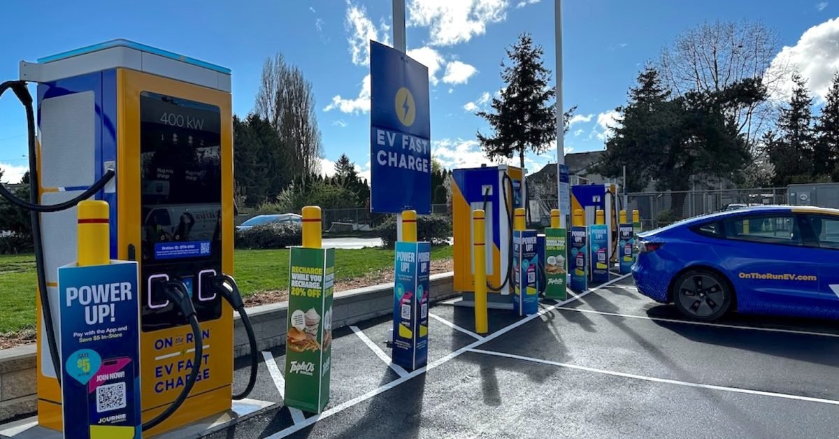 400 kW DC fast charging On The Run arrives in Canada – and it's FREE!