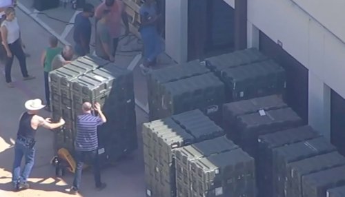 Couple purchased government surplus storage containers but turned out they… weren't empty