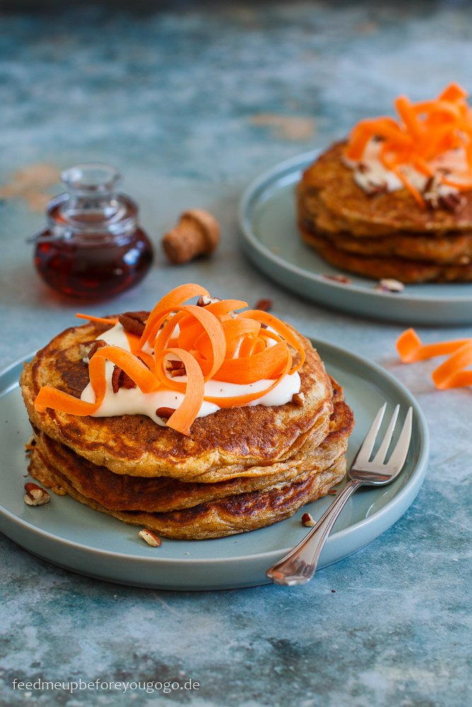 Carrot Cake Pancakes