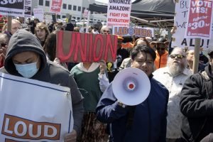Low-paid workers are unionizing. Corporations are spending a ton to stop them.