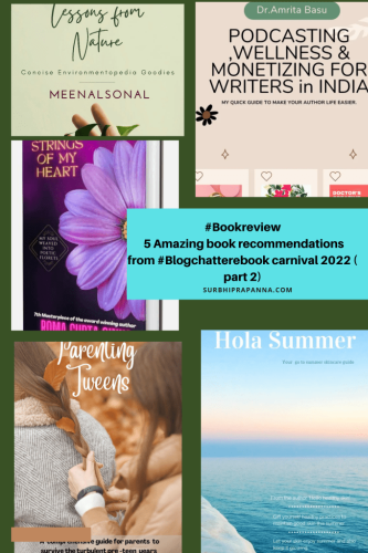 5 Amazing Book recommendations from #Blogchatterebook carnival 2022 ( part 2)! - Welcome to Surbhi's Crazy Creative World