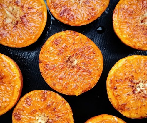 Roasted Cinnamon Sugar Oranges | Air Fry with Me | 與我同炸