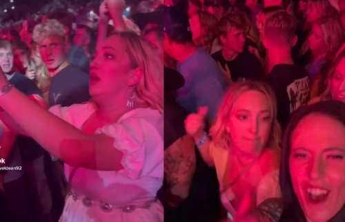 Is this woman the worst person to ever attend a concert?