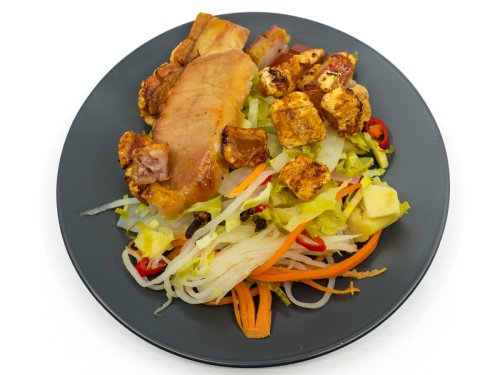 Travel USA: Crispy pork loin and pickled cabbage