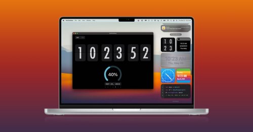 Hands-on: McClockface for Mac brings its delightful customizable timekeeping to your big screen