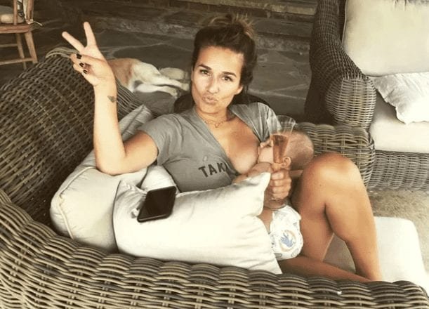 Jessie James Decker Faces Backlash From Drinking Wine While Breastfeeding Photo