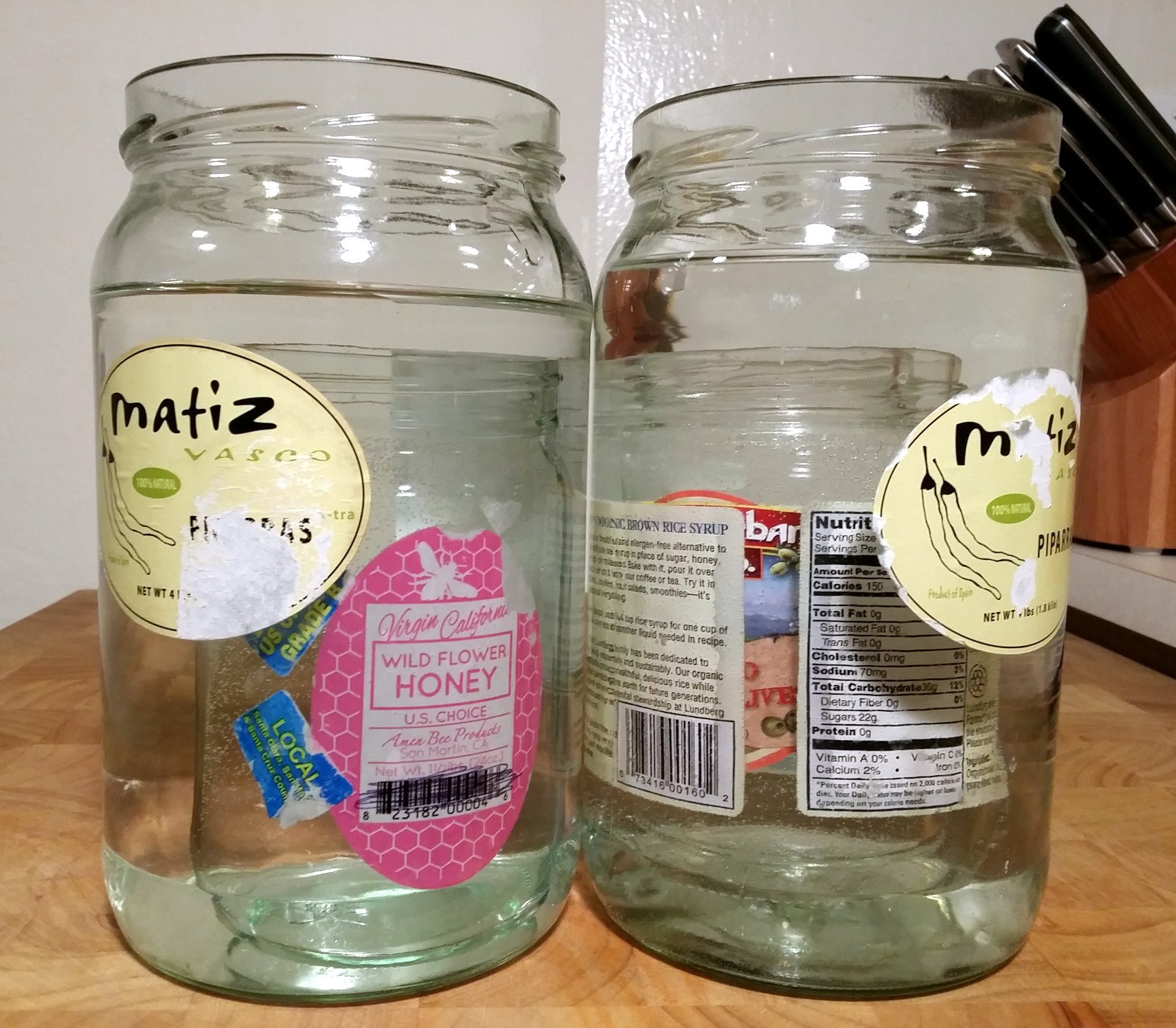 How to Easily Remove Labels and Smells to Upcycle Jars