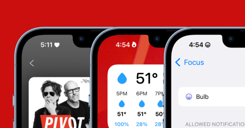 How to use focus modes to put a heart, smiley face, fire symbol, and more in your iPhone's status bar