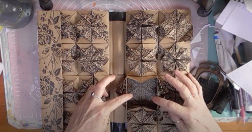 How to make Chinese thread books with dozens of pockets