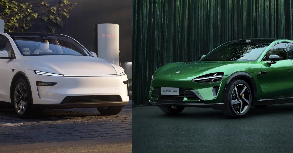 Tesla Model Y compared to 'Tesla killer' Xiaomi YU7: it's not even close
