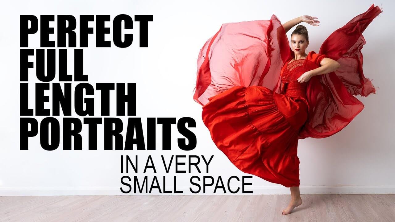 How to create full length portraits in small spaces