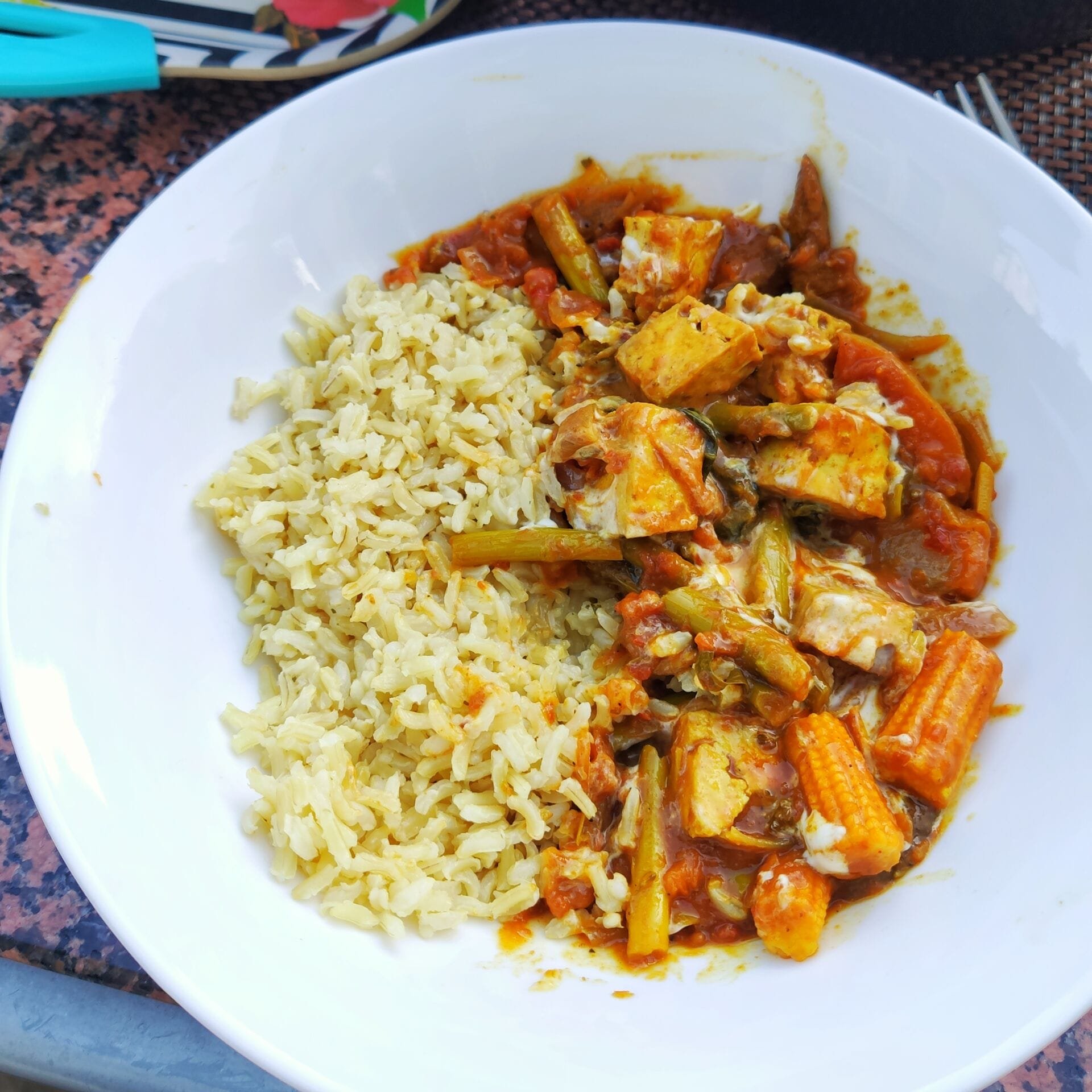 Spicy Jamaican Curry [Vegan]