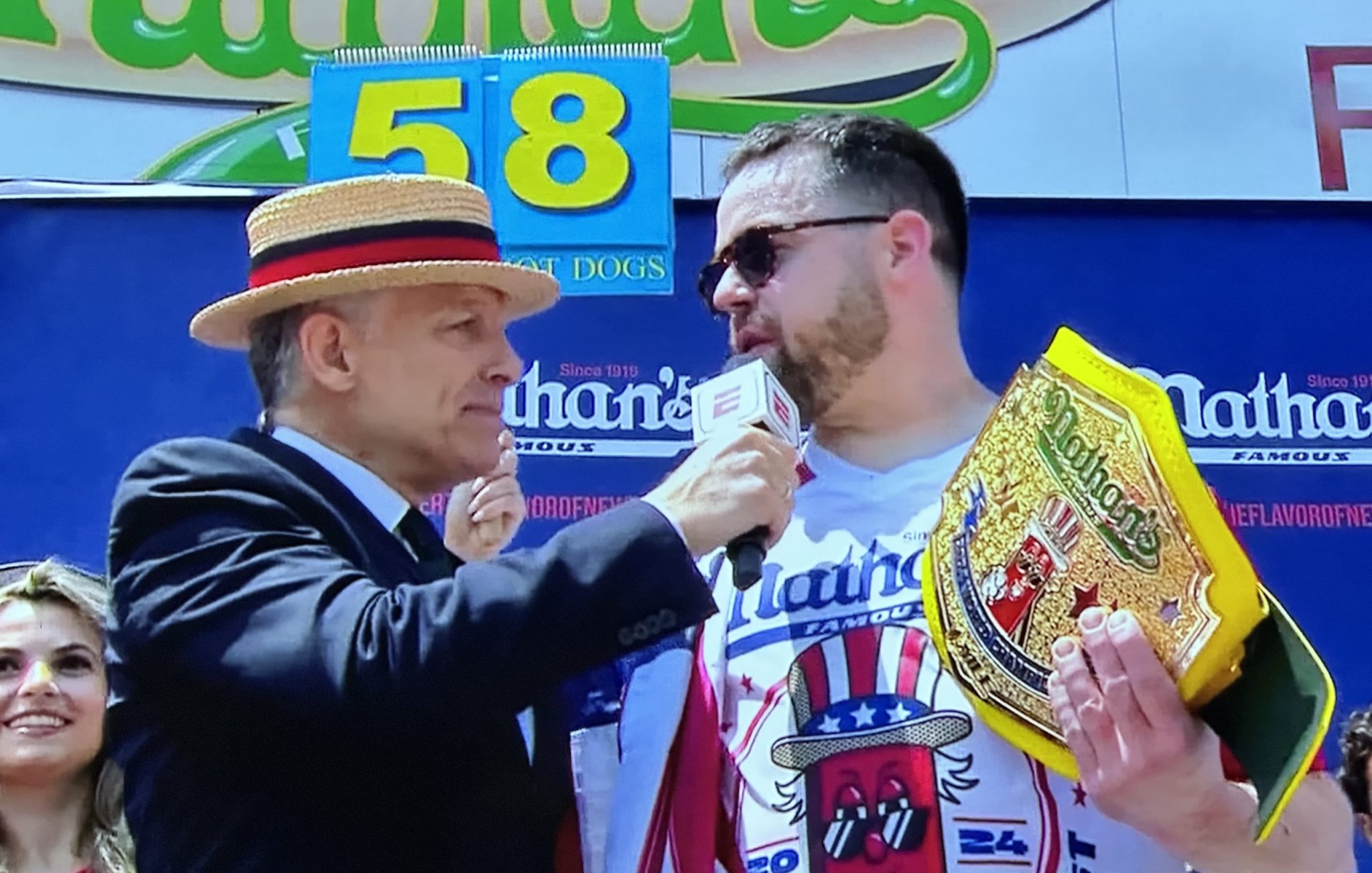 Chicago's Patrick Bertoletti Wins Nathan's Famous Fourth Of July Hot Dog Contest With 58 Dogs