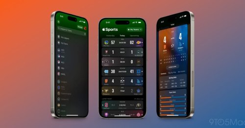 Apple releases Sports app for iPhone, featuring real-time scores, stats and more