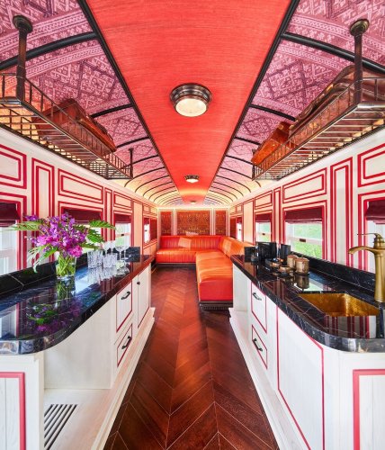 Upscale Hotel in Bangkok Celebrates the Golden Age of Train Travel