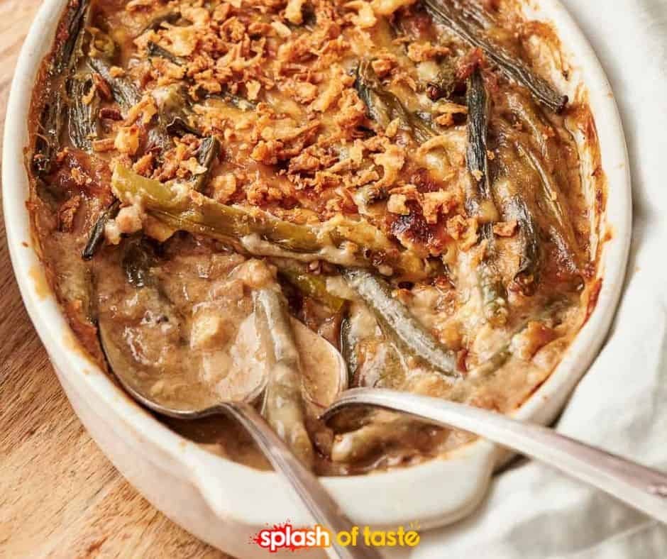 Upstage the Main Course: Cheesy Green Casserole