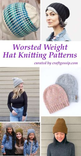 Worsted Weight Hats to Make with Yarn Leftovers