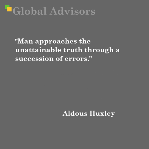Quote: Aldous Huxley - Global Advisors | Quantified Strategy Consulting