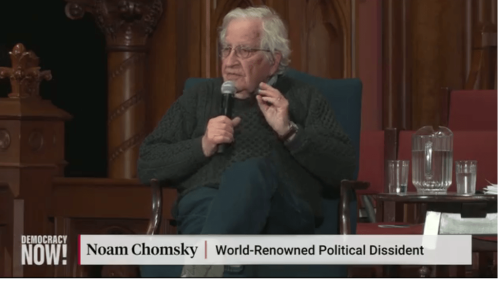 Noam Chomsky takes ten minutes to explain everything you need to know about the Republican Party in 2019