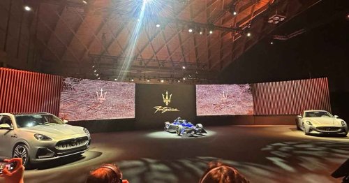 Maserati's Folgore Day event showcases its commitment to electrification, just not 100%