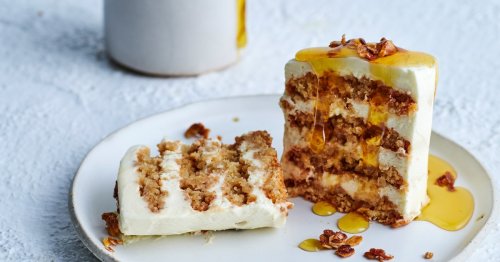 Anzac biscuit layer cakes with mascarpone recipe | Gourmet Traveller