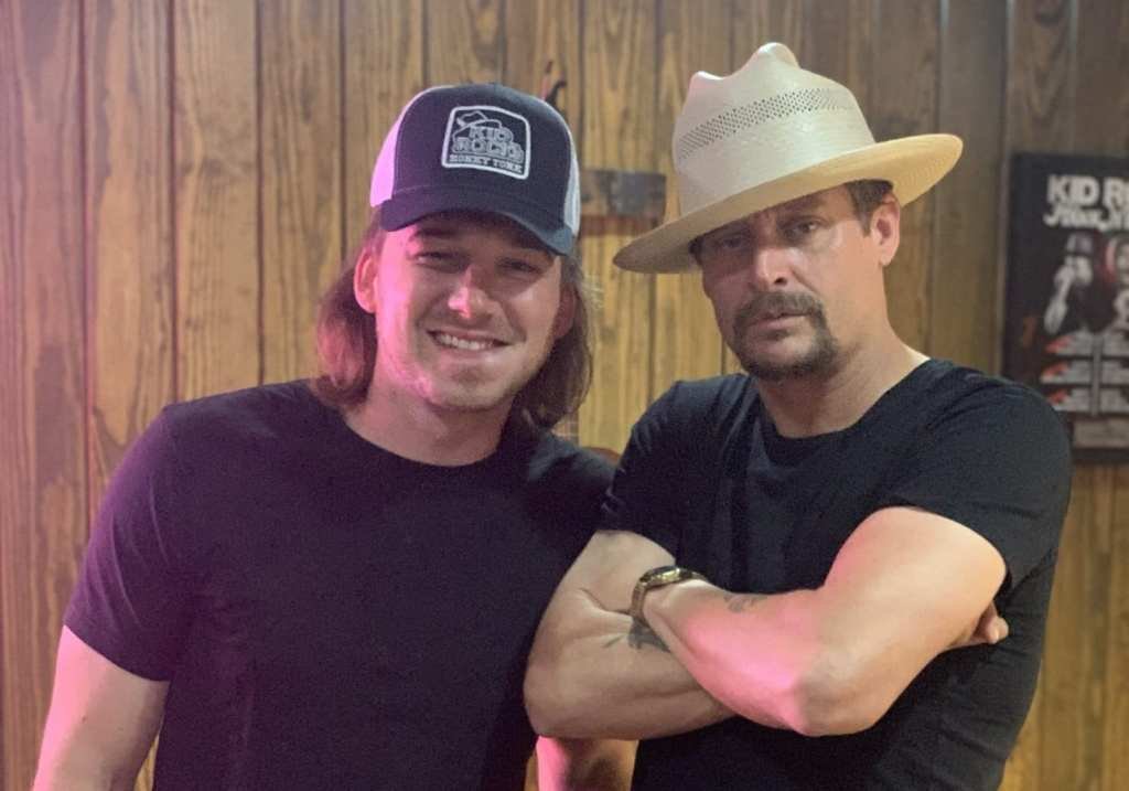 “Fresh Out” – Morgan Wallen Shares Pic With Kid Rock After Getting Arrested At His Bar
