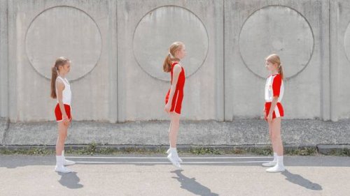 Maria Svarbova’s portrait project show clever interaction with the location