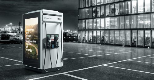 This ultra-fast compact EV charger has an integrated battery – and it's coming to the US