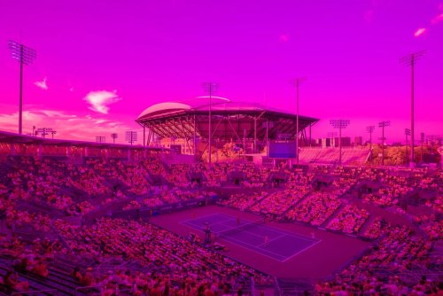 Capturing the US Open in Stunning Infrared