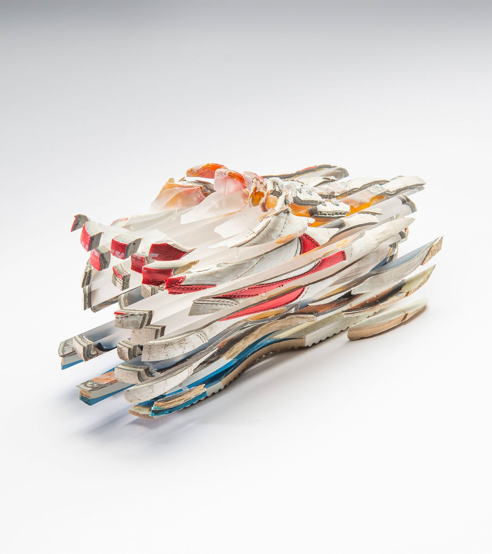 Fabian Oefner’s Sliced Sneakers