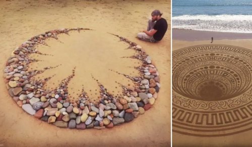 12 Amazing Land Art Creations by Jon Foreman You Have to See - STREET ART UTOPIA
