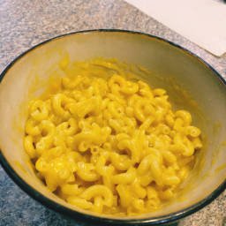 Microwave Mac and Cheese