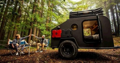 Meet the new off-road camper that acts as its own microgrid and can charge your EV