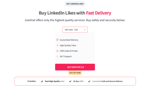 7 Best Sites to Buy LinkedIn Likes (Cheap & Real)