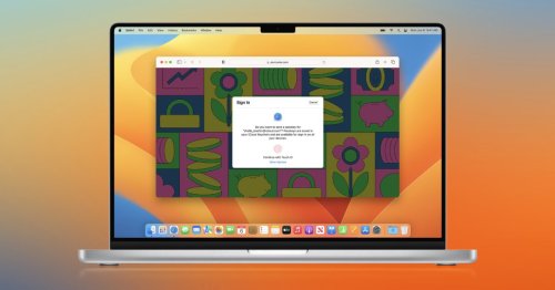 iOS 17 and macOS Sonoma automatically generate Apple ID passkeys