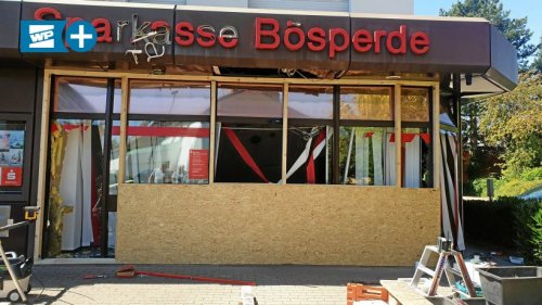 Sparkasse Bösperde: Automaten-Sprengung zerstört Filiale